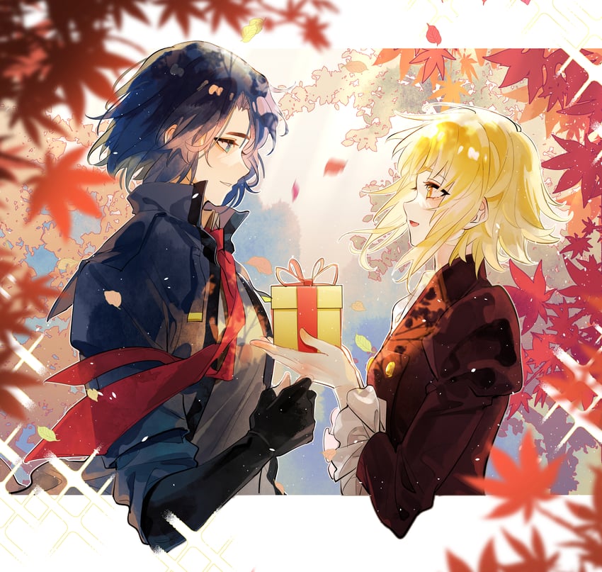 cagalli yula athha and athrun zala (gundam and 2 more)