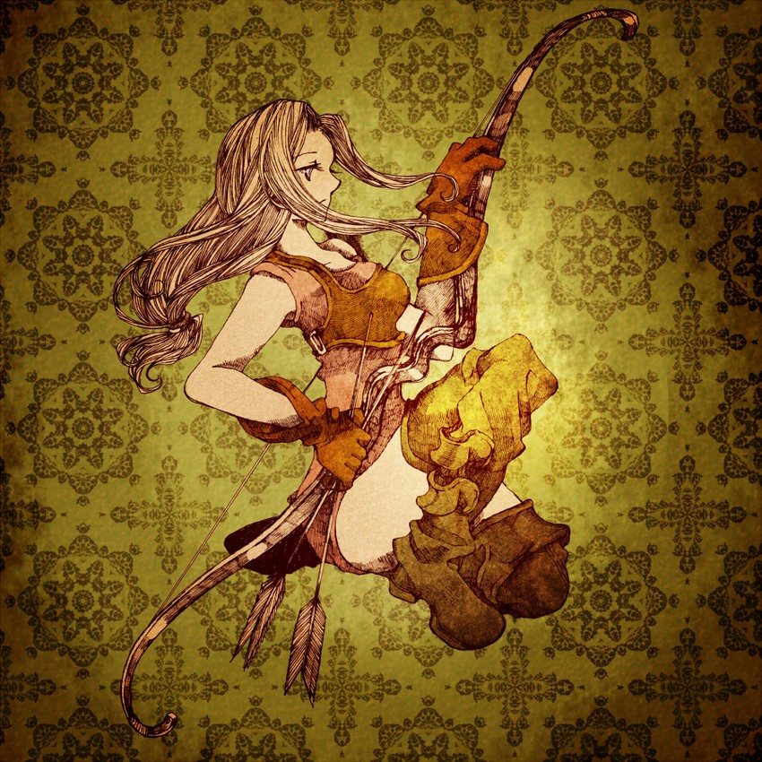archer (final fantasy and 1 more) drawn by ankoro