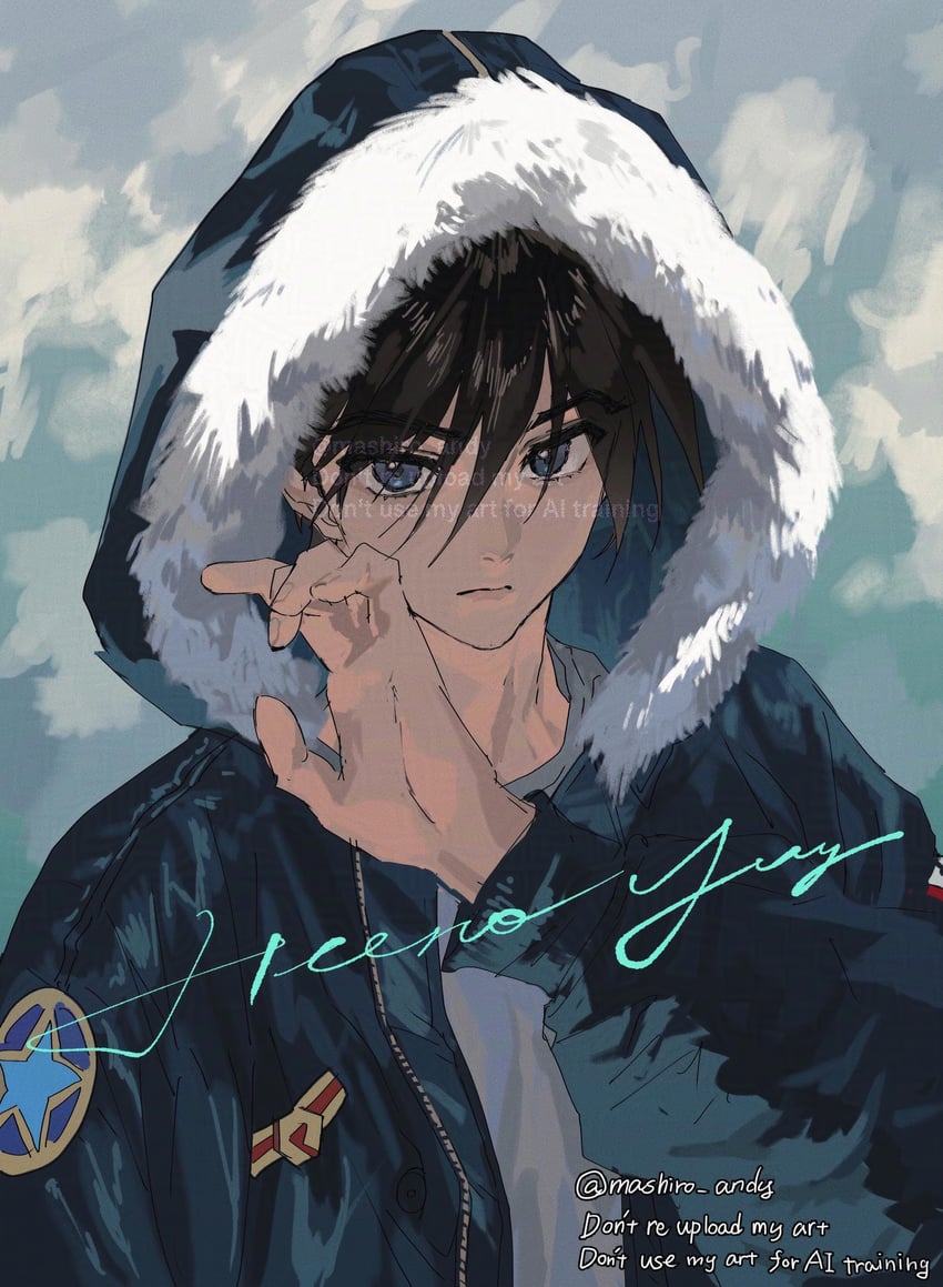 heero yuy (gundam and 1 more) drawn by mashiro_andy