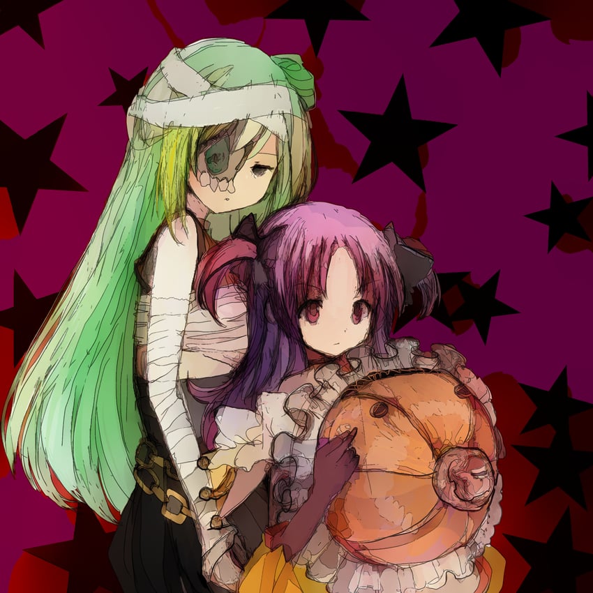 alina gray and misono karin (mahou shoujo madoka magica and 1 more) drawn by 86thunder