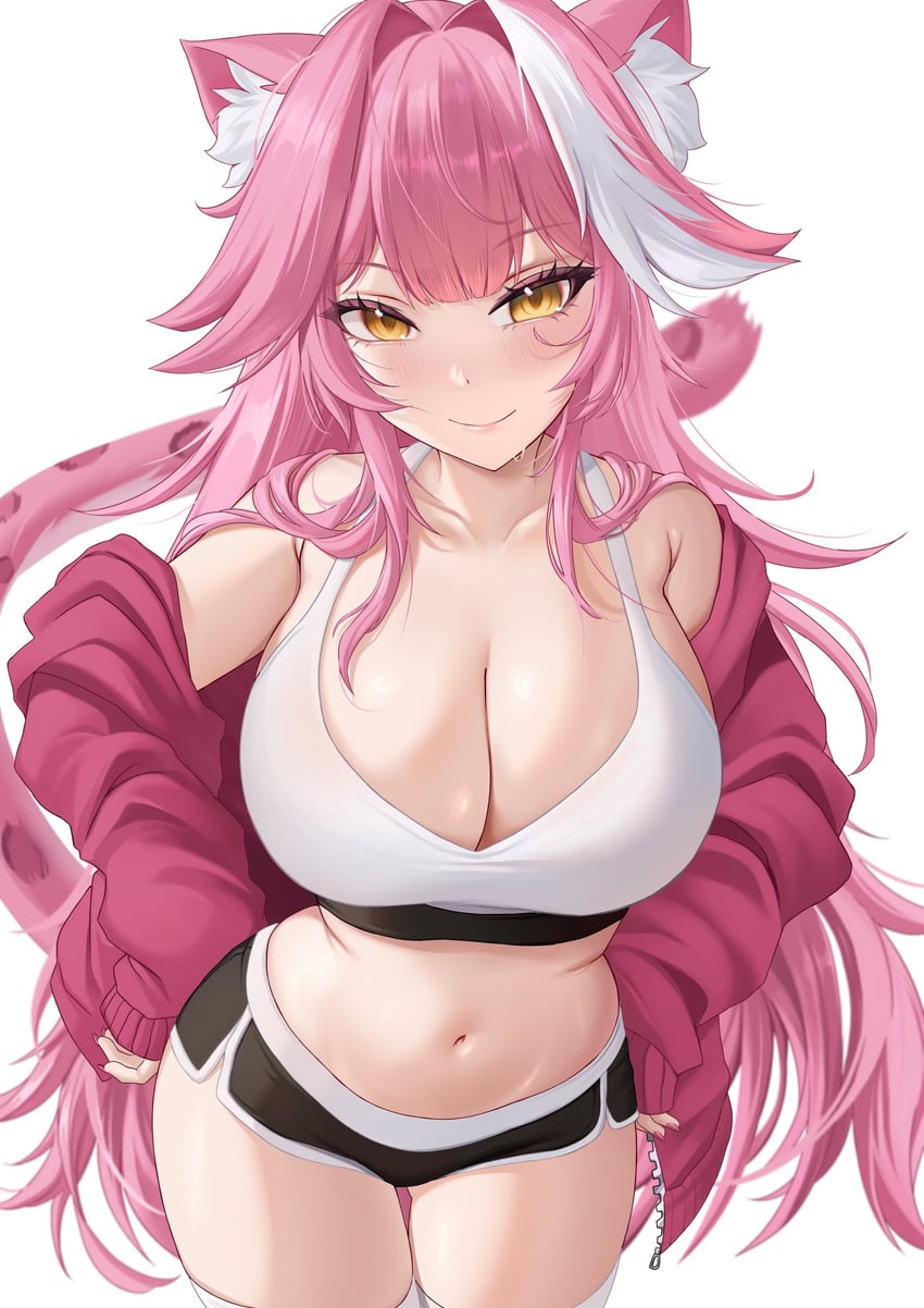 raora panthera (hololive and 1 more) drawn by cotton_noir