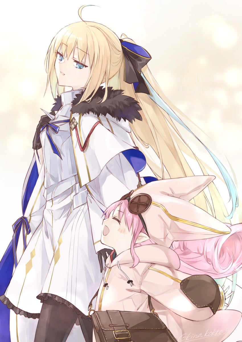 aesc and habetrot (fate and 1 more) drawn by kino_kokko