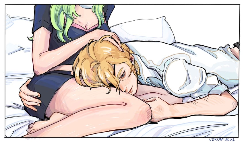 dimitri alexandre blaiddyd and female byleth (fire emblem and 1 more) drawn by veroniikus