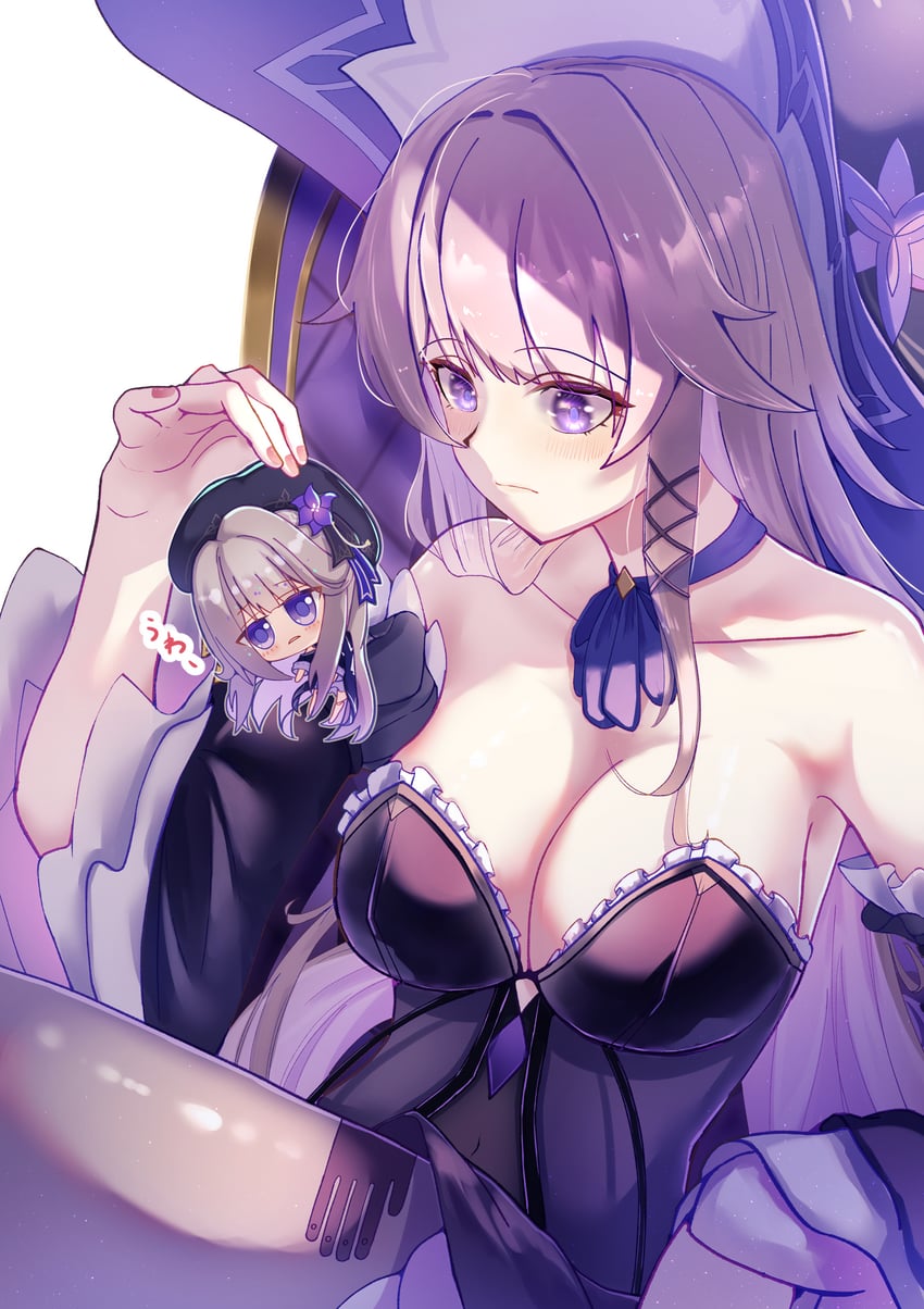 herta and the herta (honkai and 1 more) drawn by memeiradesuyo