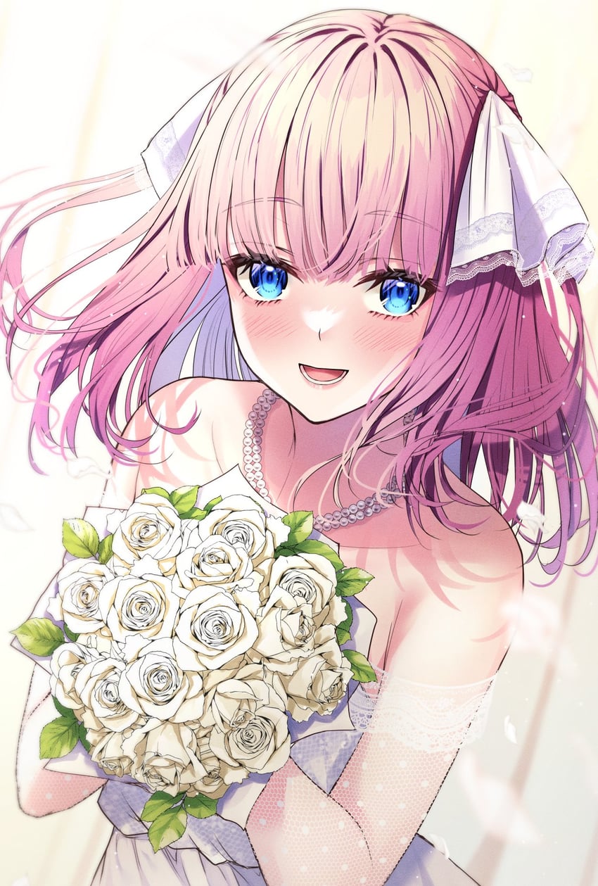 nakano nino (go-toubun no hanayome) drawn by sakuno_(sksk_sakuno)