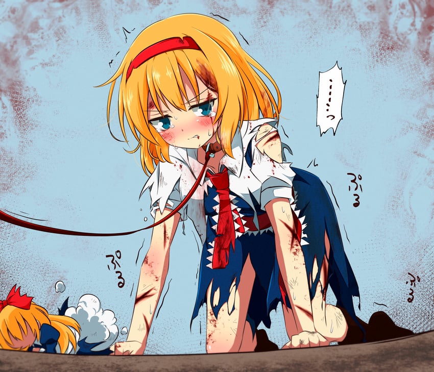 alice margatroid and shanghai doll (touhou) drawn by tsuukinkaisoku_oomiya