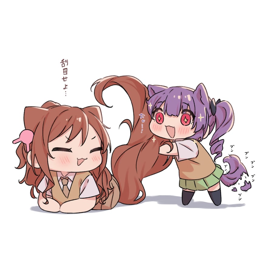 imai lisa and udagawa ako (bang dream!) drawn by kanade_(kanade_3344)