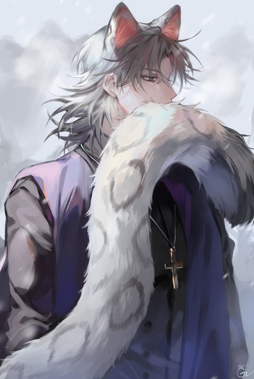 kotomine kirei and grigori rasputin (fate and 1 more) drawn by rijjin