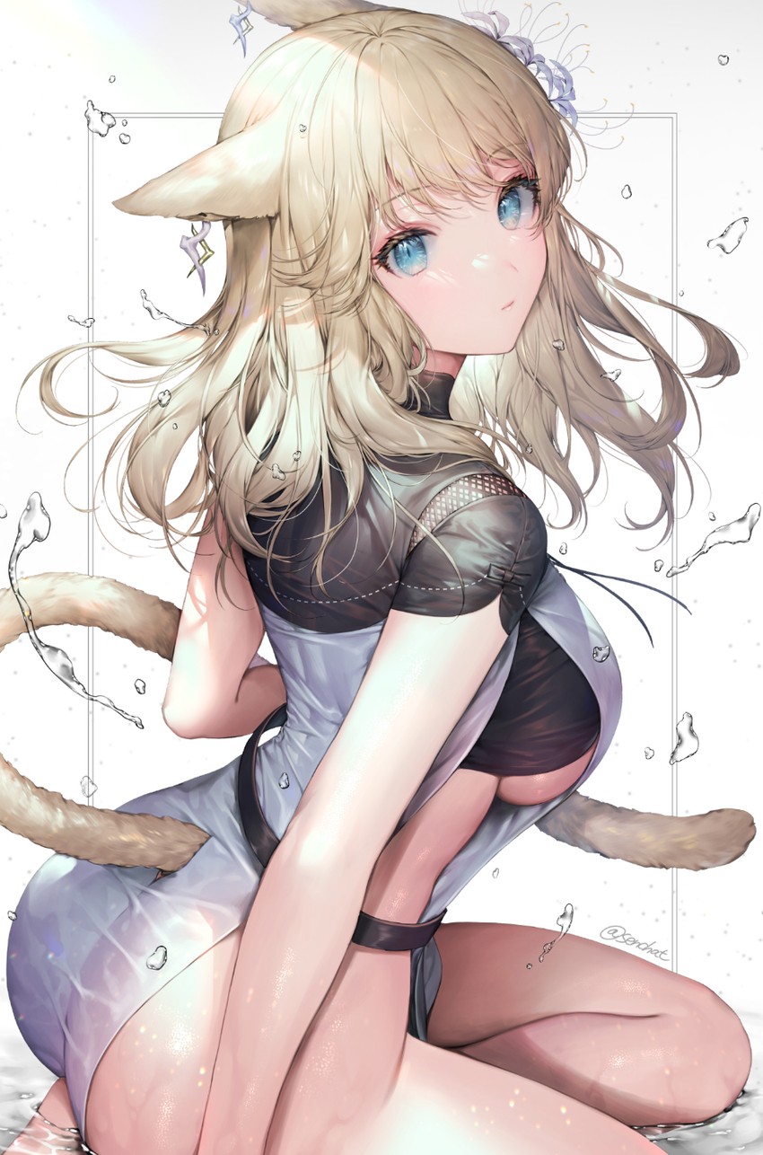 warrior of light (final fantasy and 1 more) drawn by sencha_(senchat)
