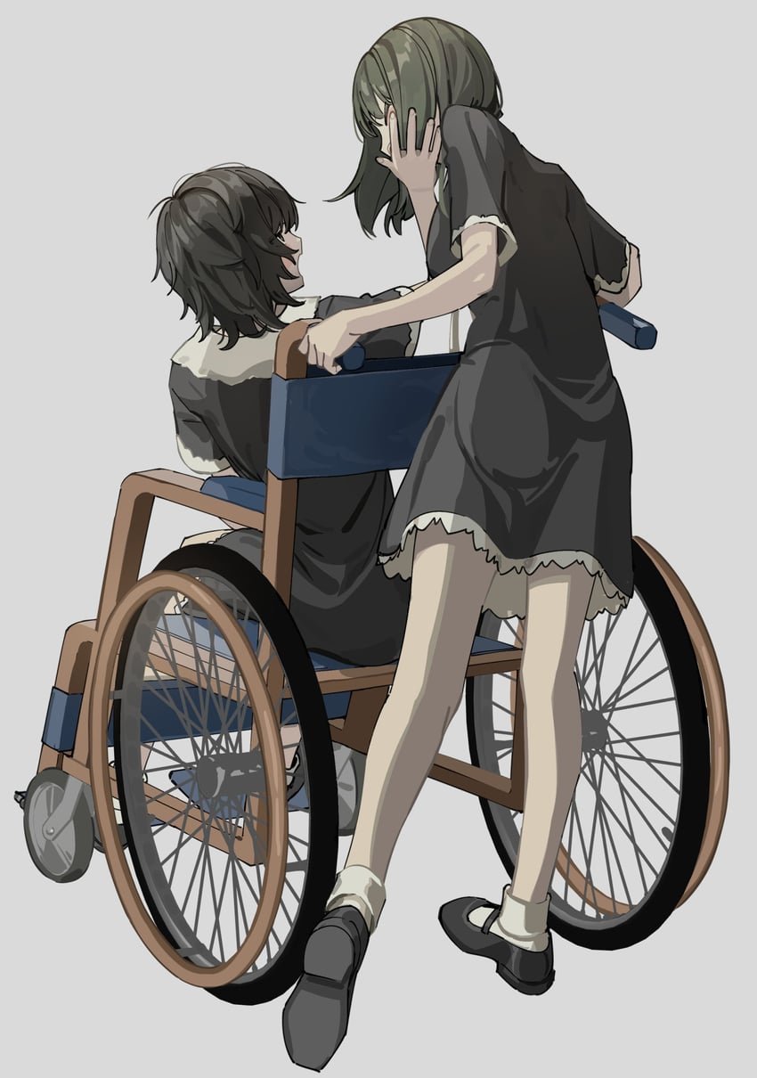 yaegaki erika and takasaki chidori (flowers) drawn by shishima_eichi