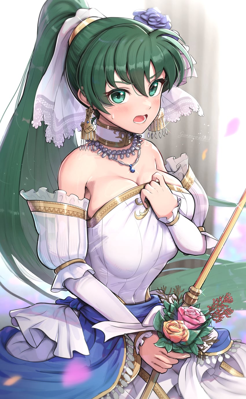 lyn (fire emblem and 1 more) drawn by gonzarez