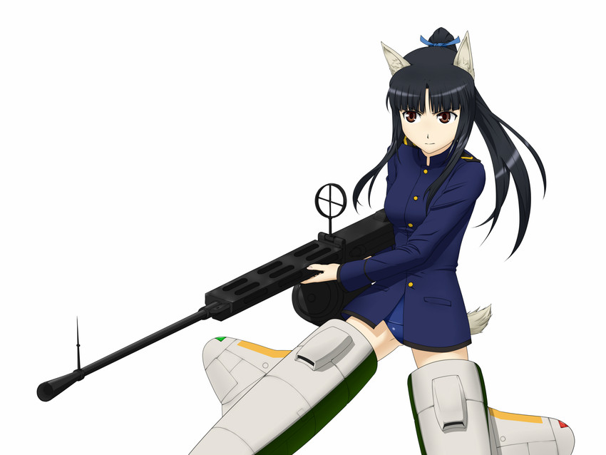 hattori shizuka (world witches series and 1 more) drawn by mackey_(mthc_riku)