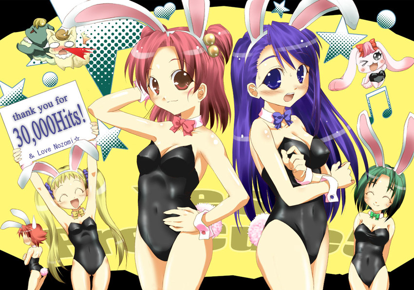 yumehara nozomi, minazuki karen, kasugano urara, akimoto komachi, natsuki rin, and 3 more (precure and 1 more) drawn by anpi