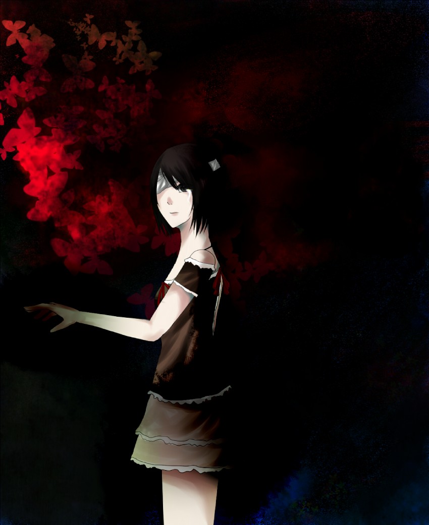 amakura mio (fatal frame and 1 more) drawn by haru_i_yuu