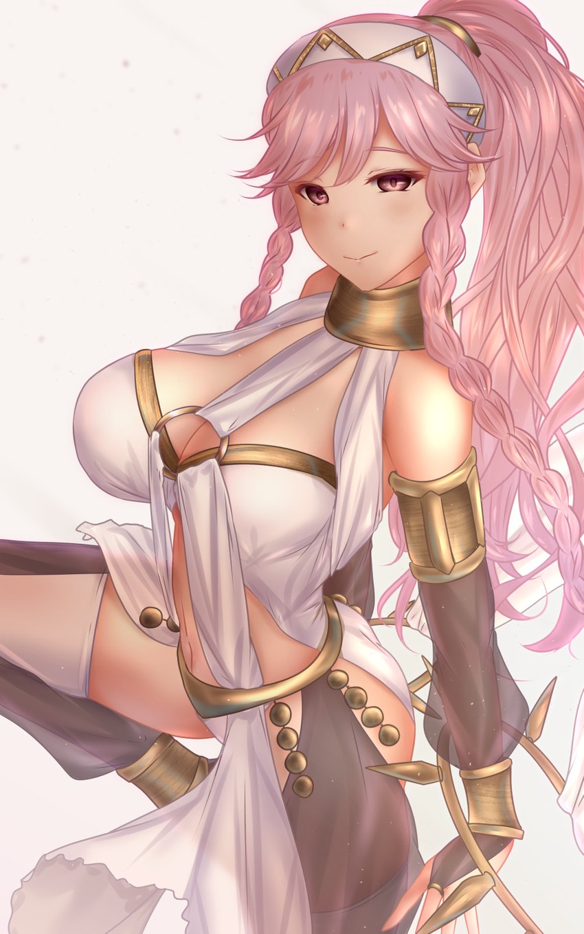 olivia (fire emblem and 1 more) drawn by shounen_(hogehoge)