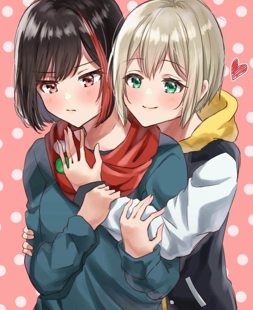 mitake ran and aoba moca (bang dream!) drawn by chigusa_minori