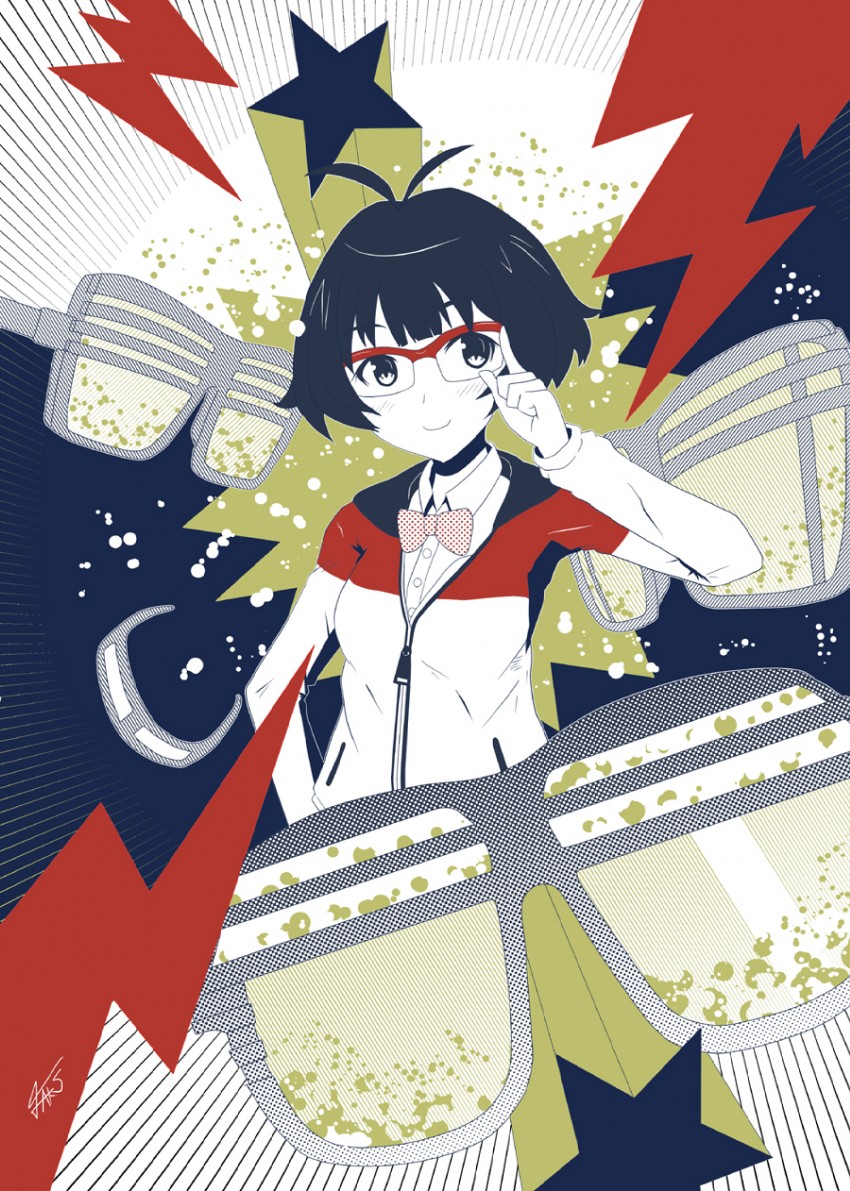 akizuki ryo (idolmaster and 1 more) drawn by taka_shida