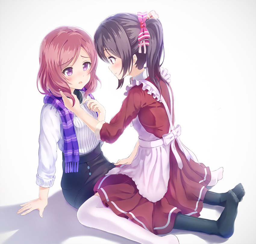 nishikino maki and yazawa nico (love live! and 1 more) drawn by alc_(ex2_lv)