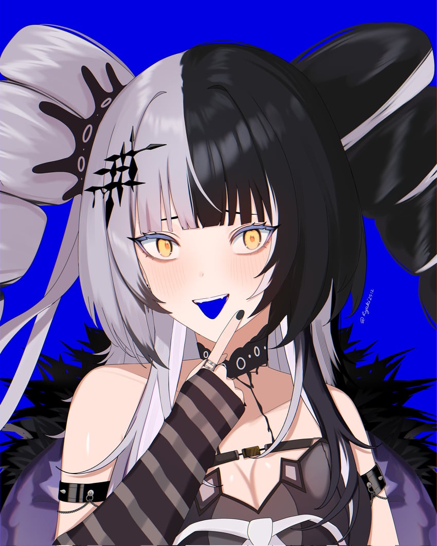 shiori novella (hololive and 1 more) drawn by ryuuki_(artist)