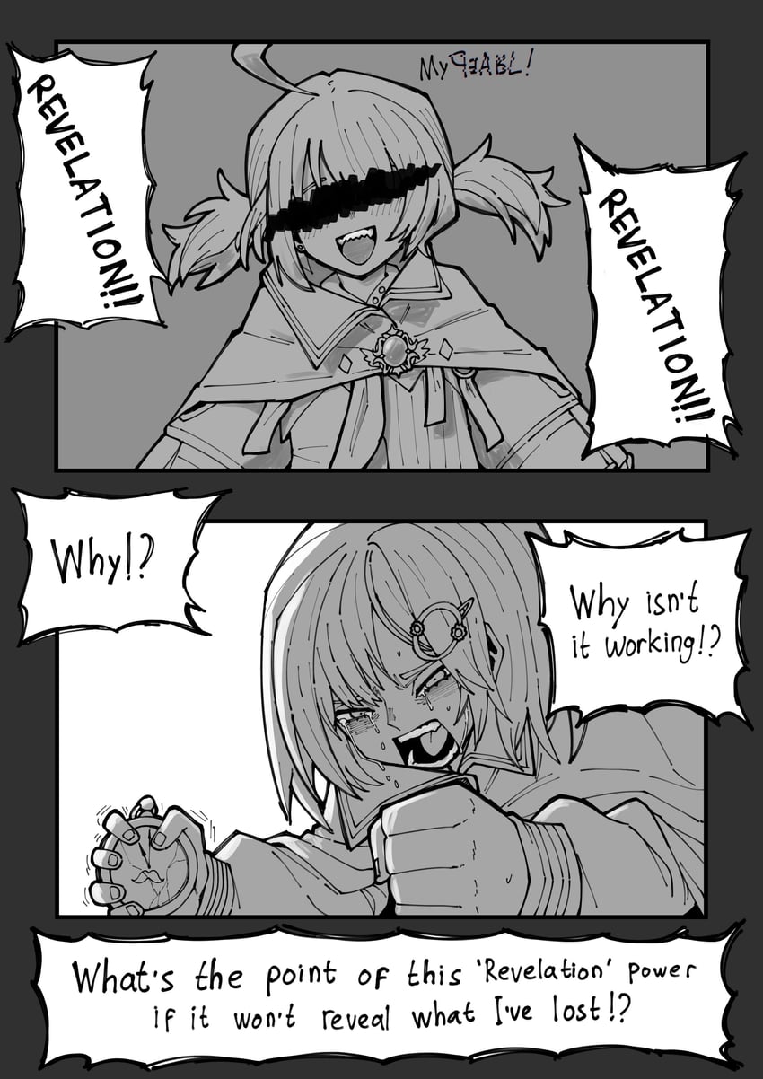 watson amelia and gigi murin (hololive and 2 more) drawn by oruruca86