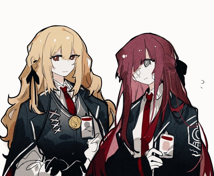 yuri and catherine (project moon and 1 more) drawn by aislan