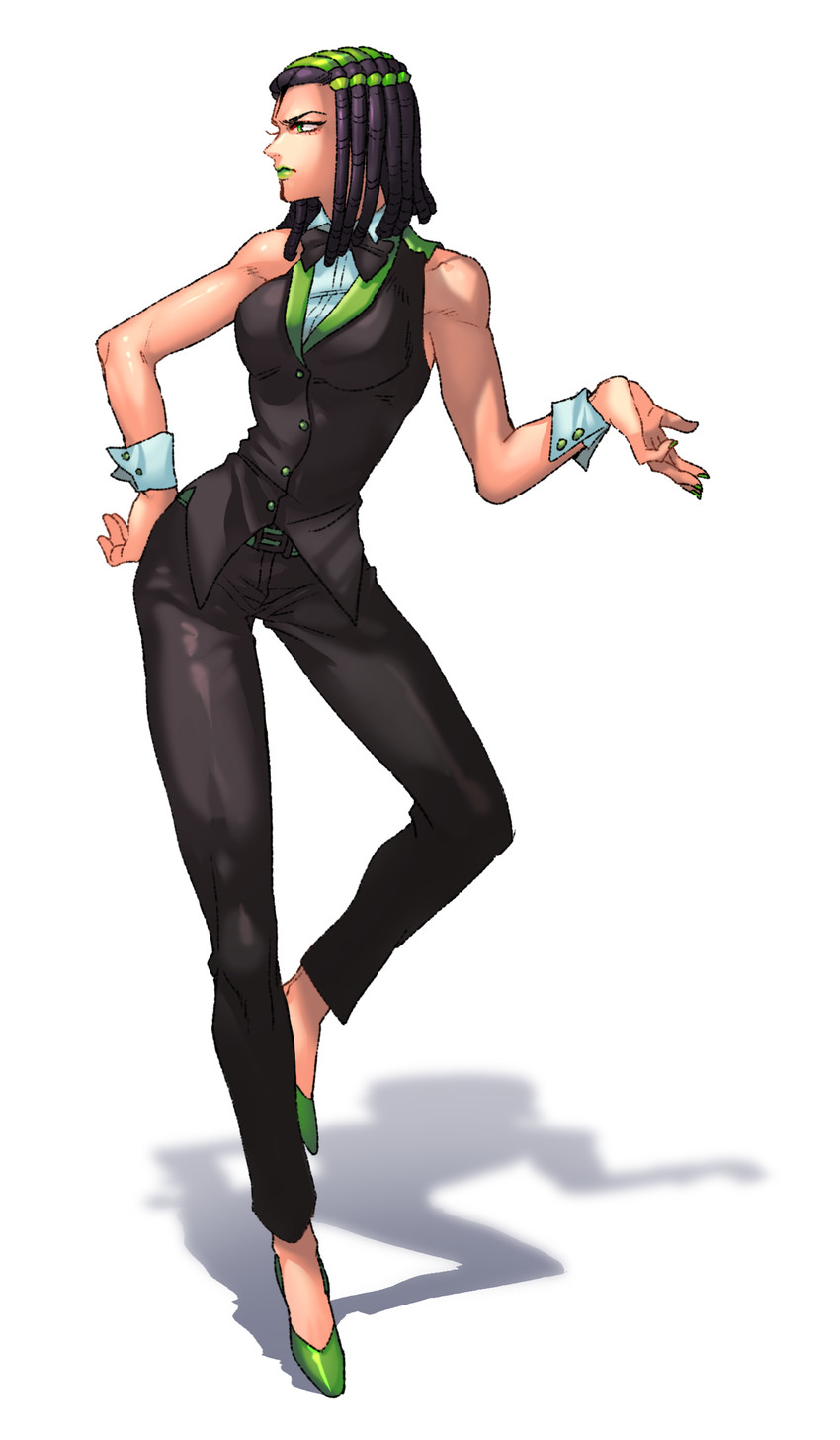 ermes costello (jojo no kimyou na bouken and 1 more) drawn by sin11111