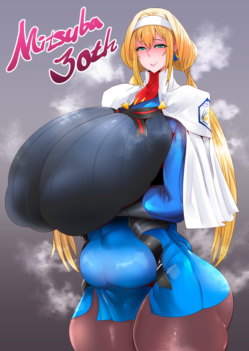 mitsuba greyvalley (super robot wars and 1 more) drawn by aixk