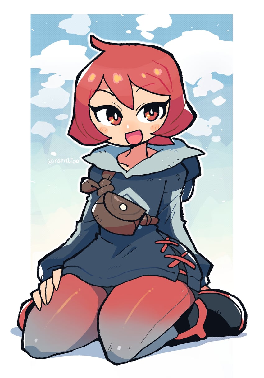 arezu (pokemon and 1 more) drawn by rariatto_(ganguri)
