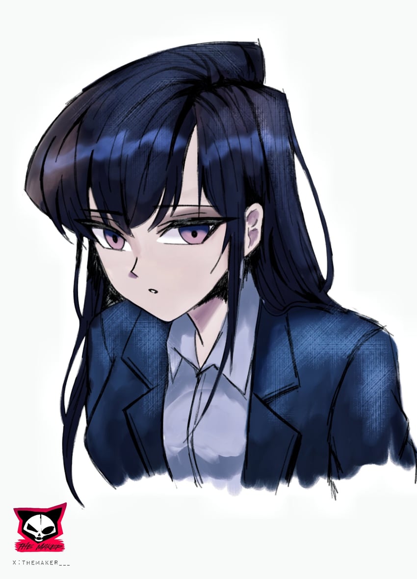 komi shouko (komi-san wa komyushou desu) drawn by themaker