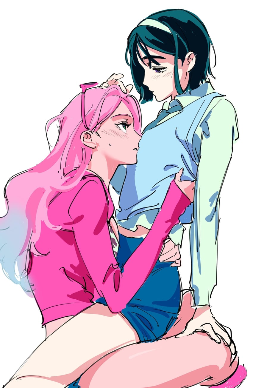 sua and mizi (alien stage) drawn by roru_(lol_dessin)
