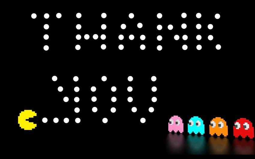 pac-man, blinky, inky, pinky, clyde, and 1 more (pac-man)