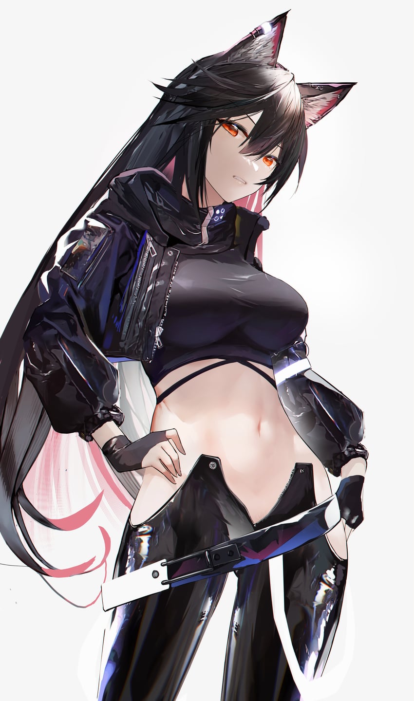 texas (arknights and 1 more) drawn by omone_hokoma_agm