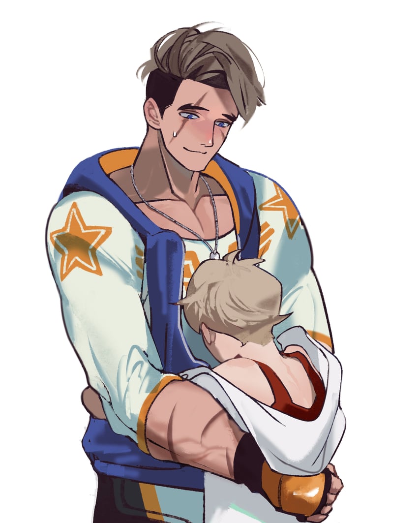 luke sullivan and ed (street fighter and 1 more) drawn by hexermer