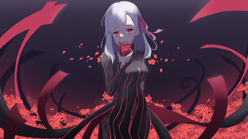 matou sakura and dark sakura (fate and 2 more) drawn by nekocat
