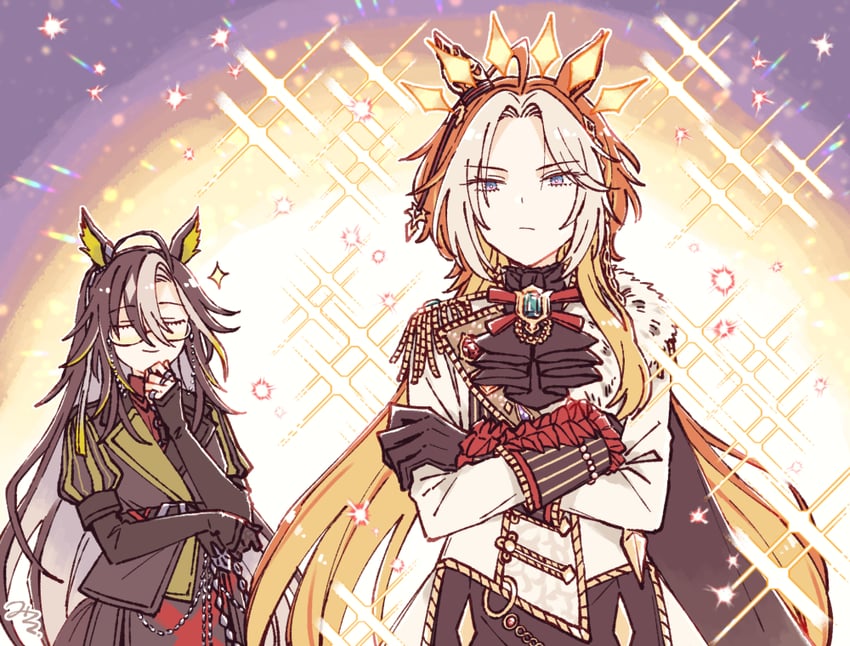 orfevre and dream journey (umamusume) drawn by miroku_san-ju