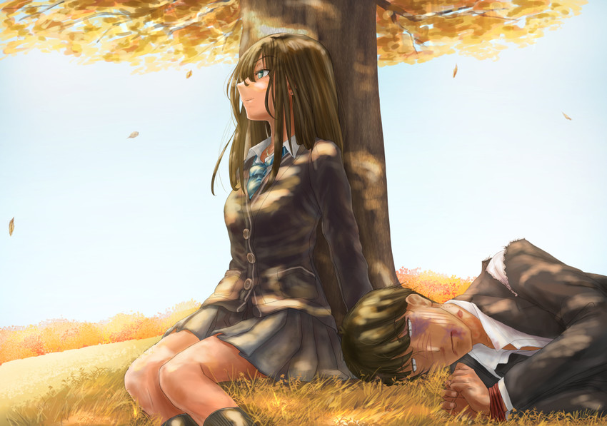 producer and shibuya rin (idolmaster and 1 more) drawn by oshou_(o_shou)