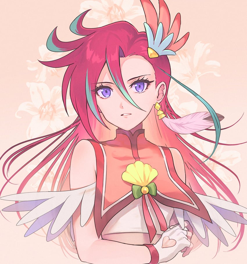 takizawa asuka and cure flamingo (precure and 1 more) drawn by yuzu_sato