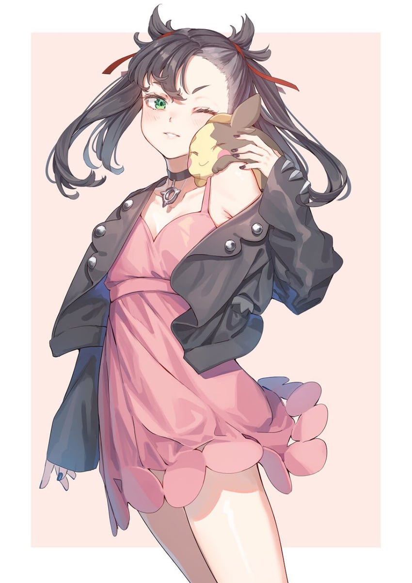 marnie and morpeko (pokemon and 1 more) drawn by fangxiang_cuoluan