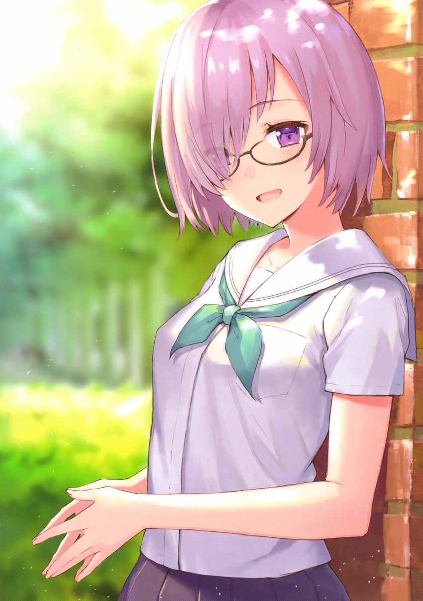 mash kyrielight (fate and 1 more) drawn by ichikawa_haru