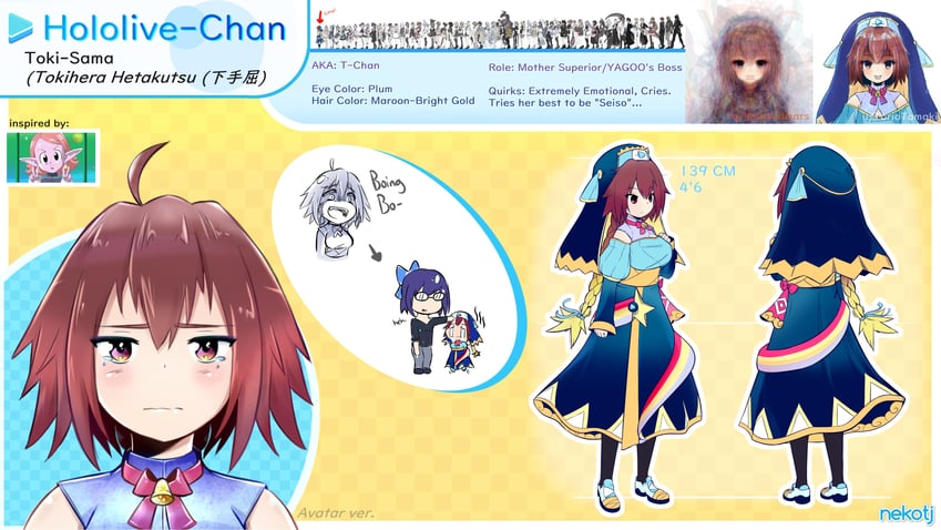 a-chan (original and 1 more) drawn by nekonyantj