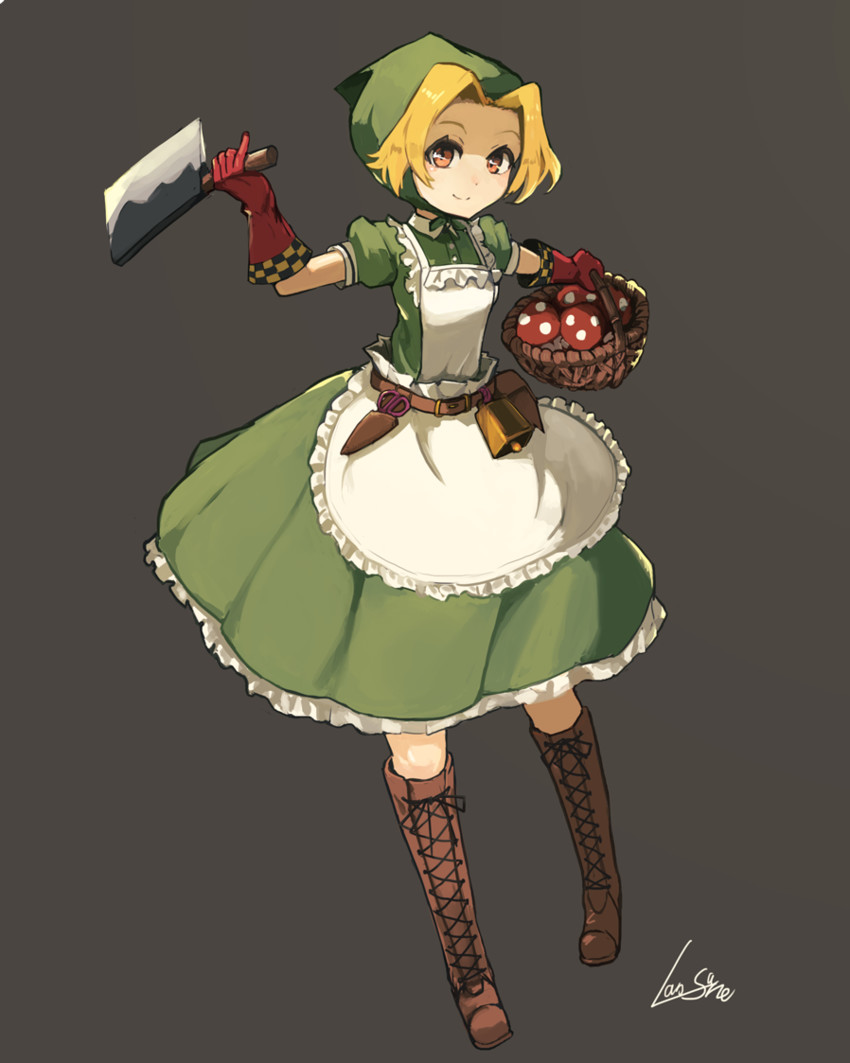 farmer and farmer 2 (sekaiju no meikyuu and 1 more) drawn by lansane