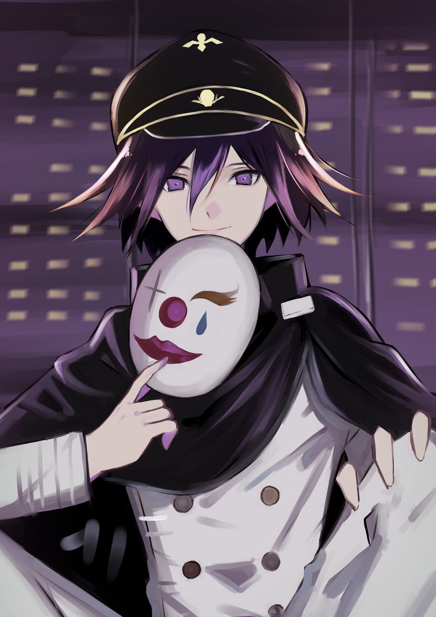 oma kokichi (danganronpa and 1 more) drawn by a_hata_(nakamaro0606)