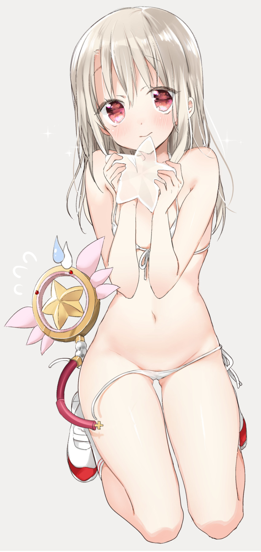 illyasviel von einzbern and magical ruby (fate and 1 more) drawn by sino_(sionori)
