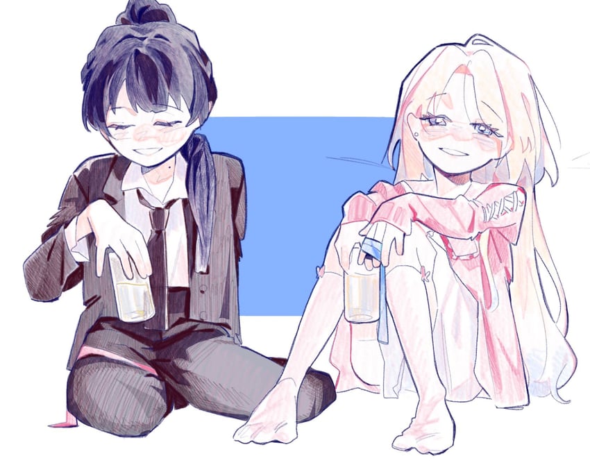 murano sayaka and osawa rurino (love live! and 1 more) drawn by pipi_(m1x_mix)