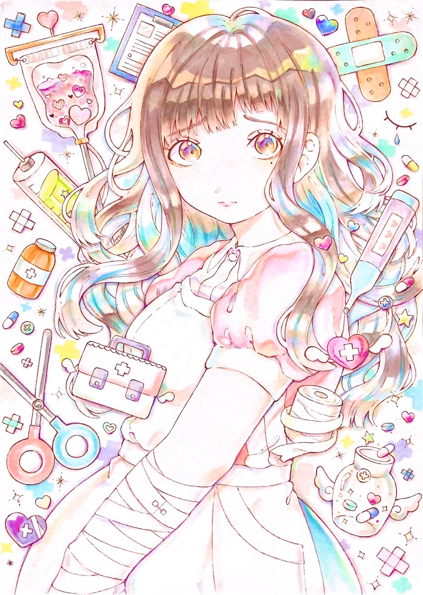 tsumiki mikan (danganronpa and 1 more) drawn by tokkaridouru
