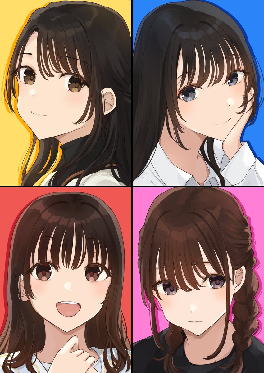 morino mamo, osanai karin, ootake miki, and oomori mirai (bocchi the rock! and 1 more) drawn by kanaria_hisagi
