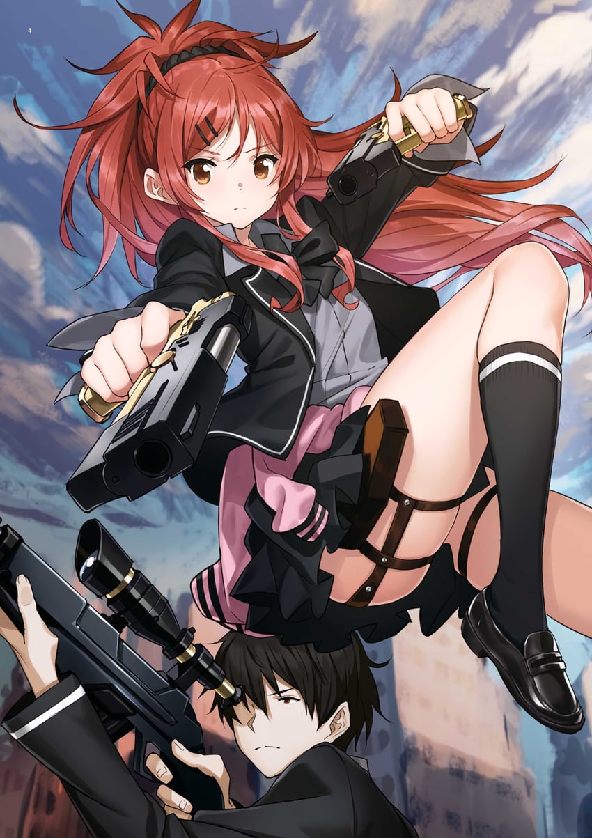 chigusa asuha and chigusa kasumi (qualidea code) drawn by saitou_masatsugu