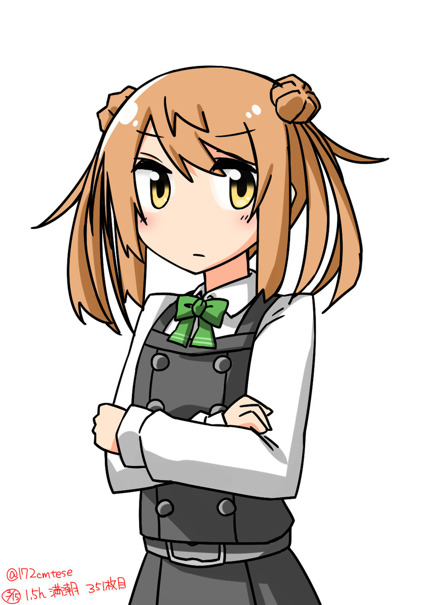 michishio and michishio kai ni (kantai collection) drawn by 172cm