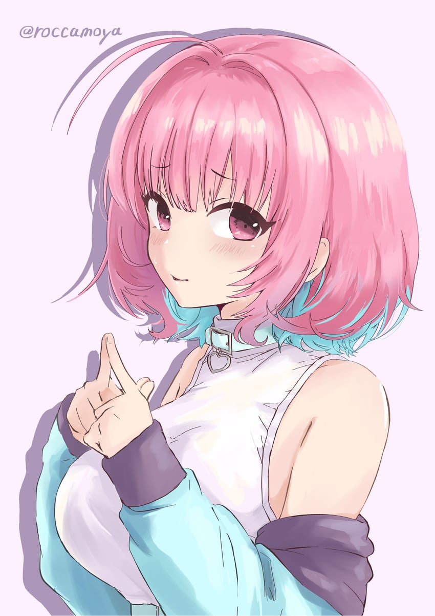 yumemi riamu (idolmaster and 2 more) drawn by roccamoya