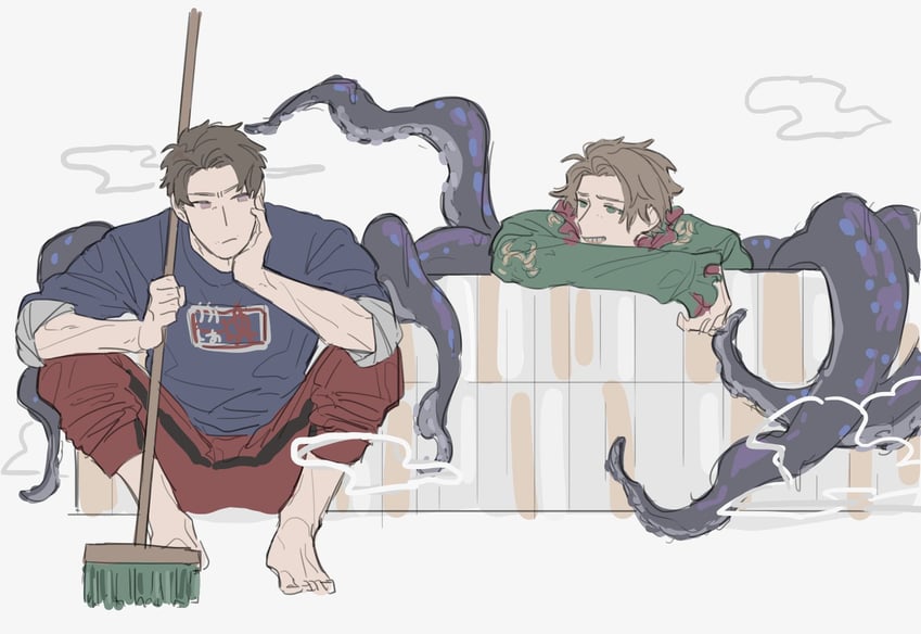 igarashi ikki and olteca (kamen rider and 1 more) drawn by bbbb_fex